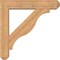 Ekena Millwork Funston Craftsman Smooth Bracket w/ Offset Brace, Western Red Cedar, 7 1/2"W x 38"D x 38"H BKT0806X38X38FST04SWR - alternate 4